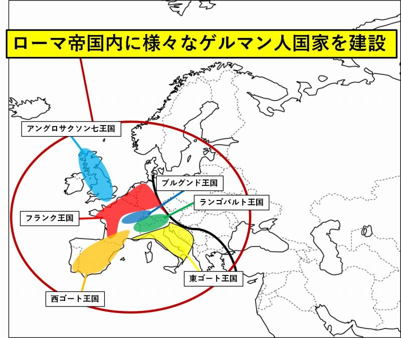 ゲルマン人 ローマ帝国