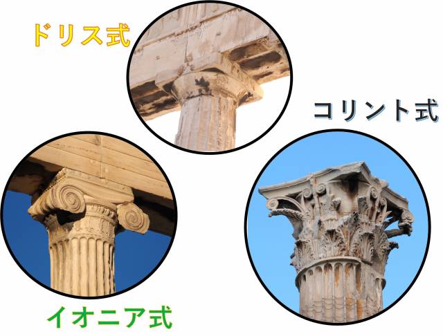 ギリシャ建築　オーダー