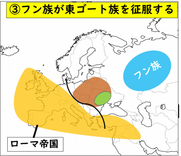 ロマネスク建築 ゲルマン人大移動
