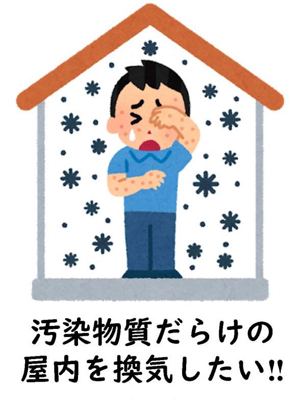 計画換気 第一種 機械換気